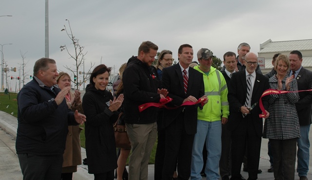 North Washington Street Ribbon Cutting